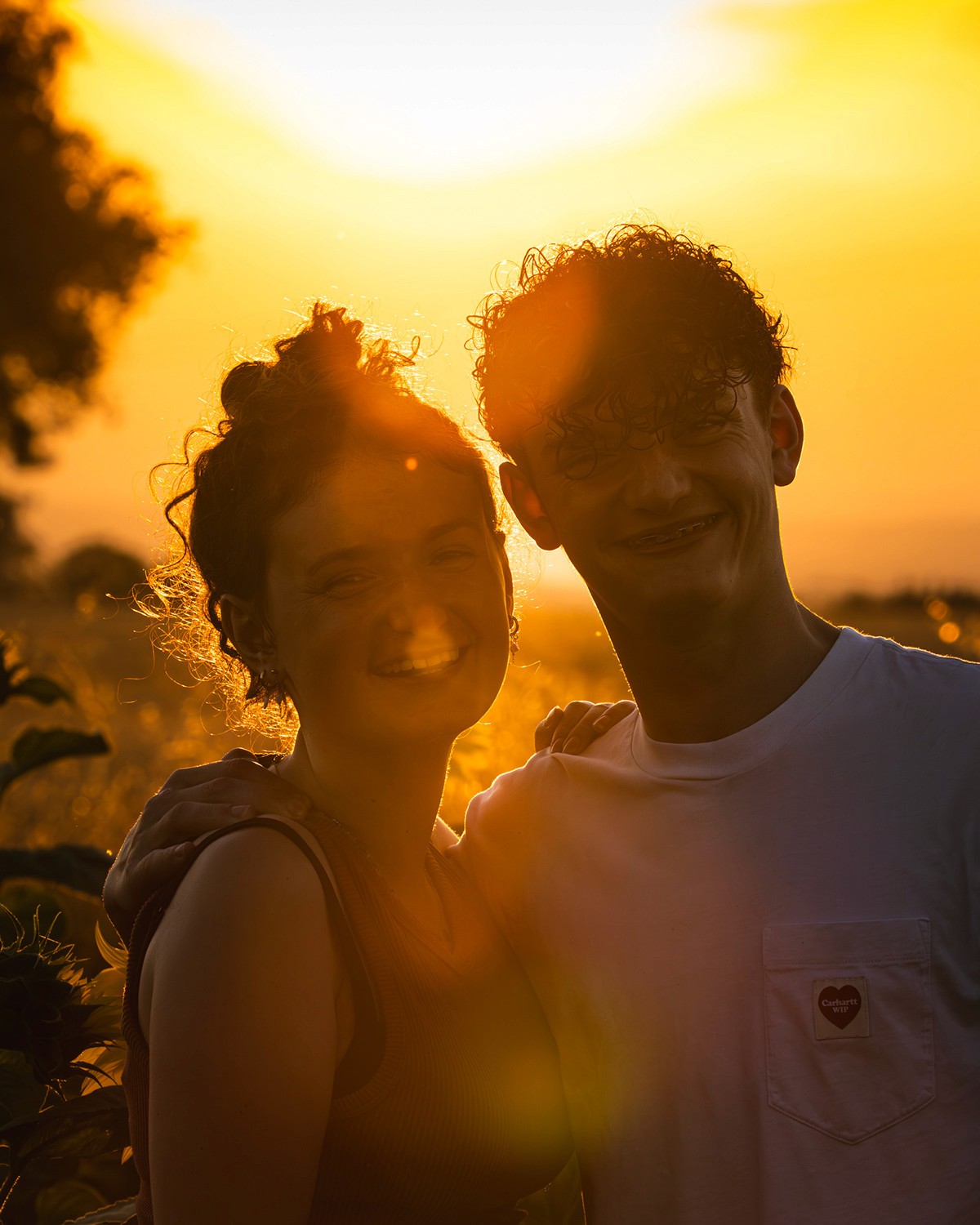 Close-up portrait of a person in natural lighting.