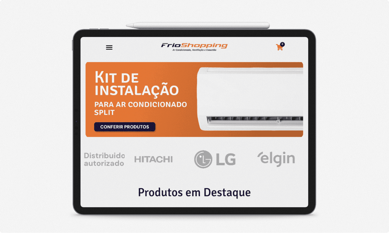 Cover Tablet - Frio Shopping