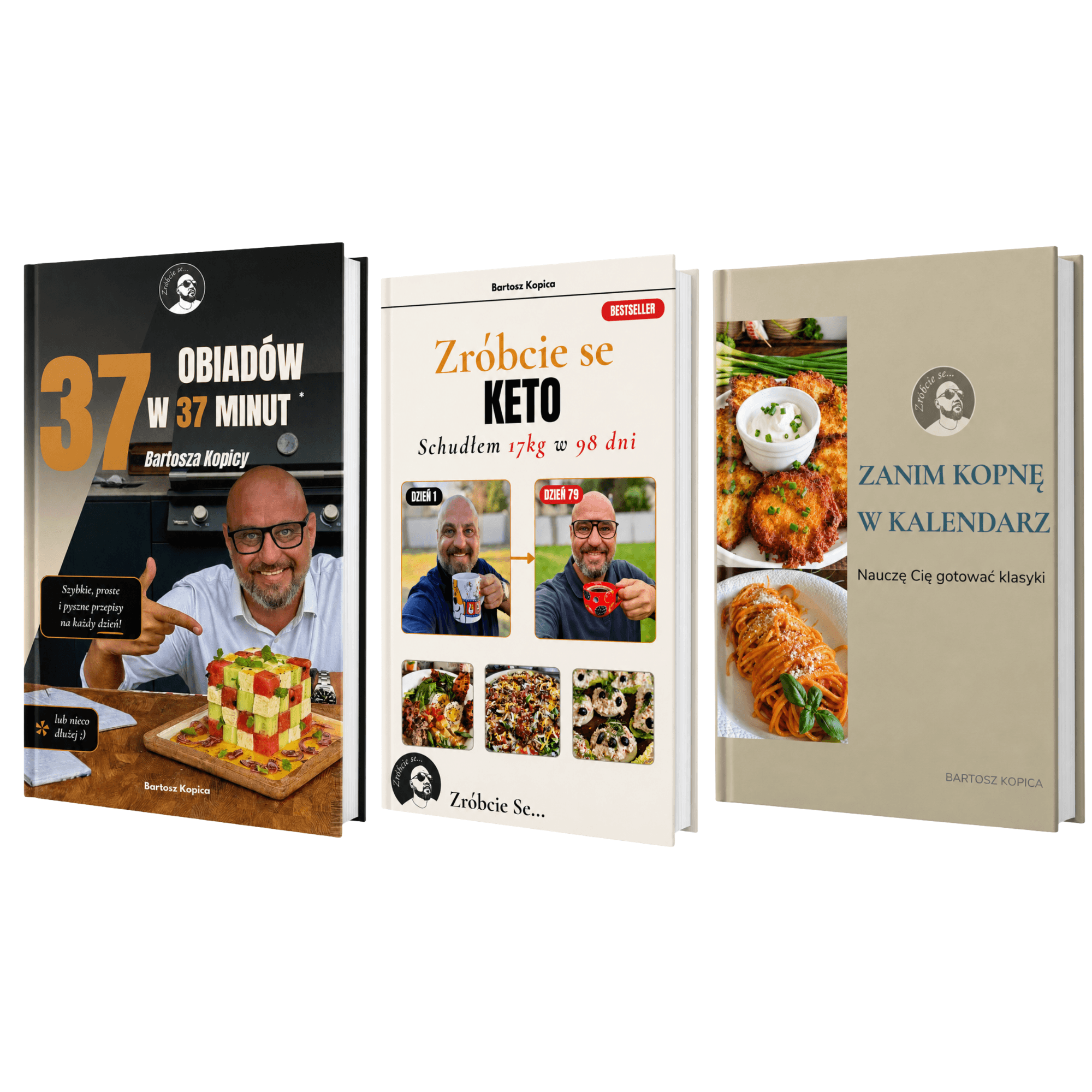 Zestaw 3 e-bookow: KETO + 37 obiadow + GRATIS Zanim kopne w kalendarz