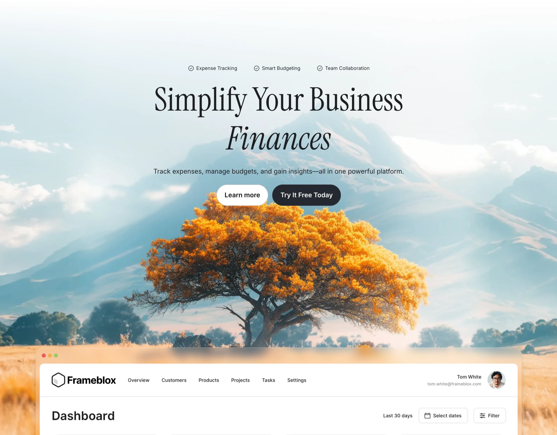 700+ Prebuilt Sections, Layouts - Frameblox UI kit