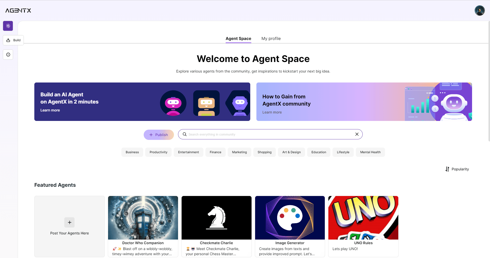 AgentX community