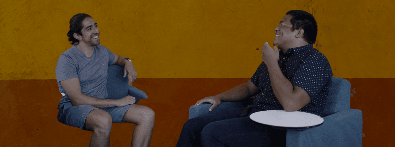 Dynamic picture of a cyclist riding downhill