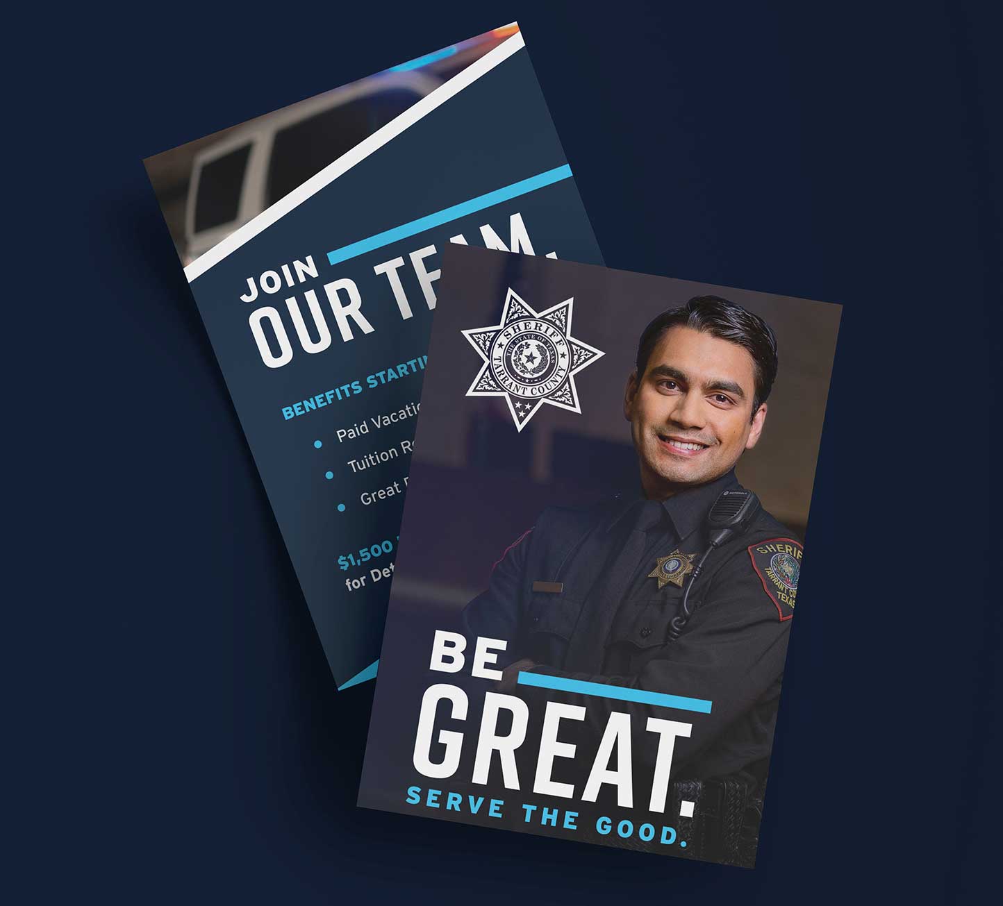 recruitment campaign flyer