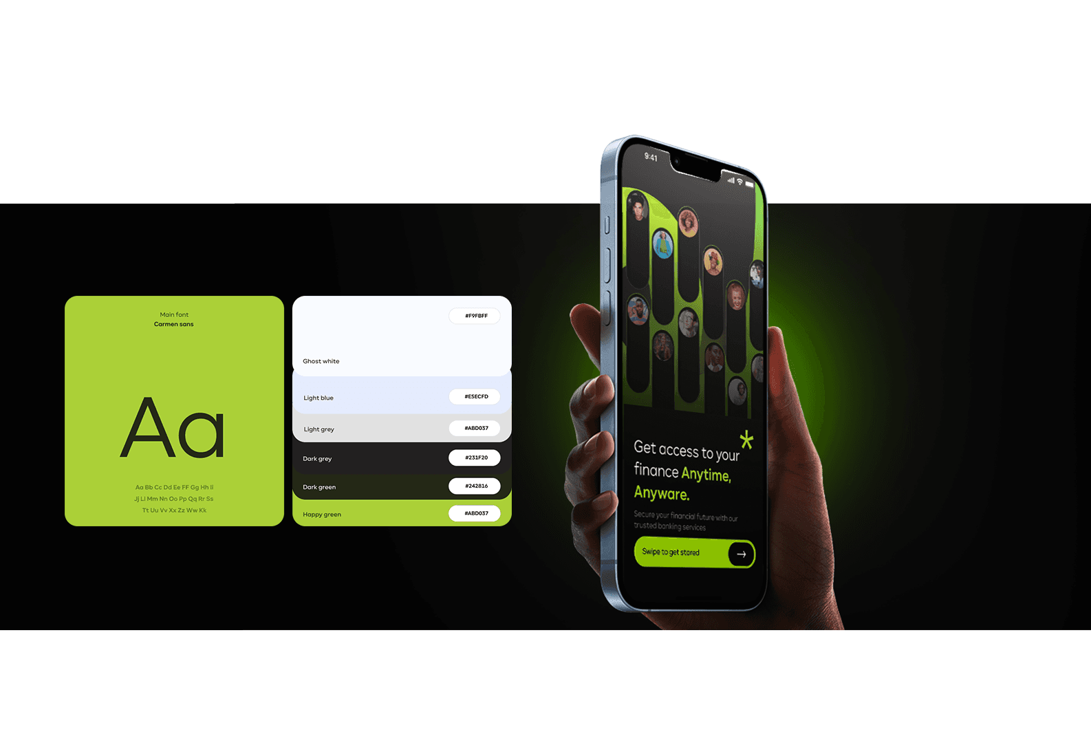 Project showcase laptop mockup