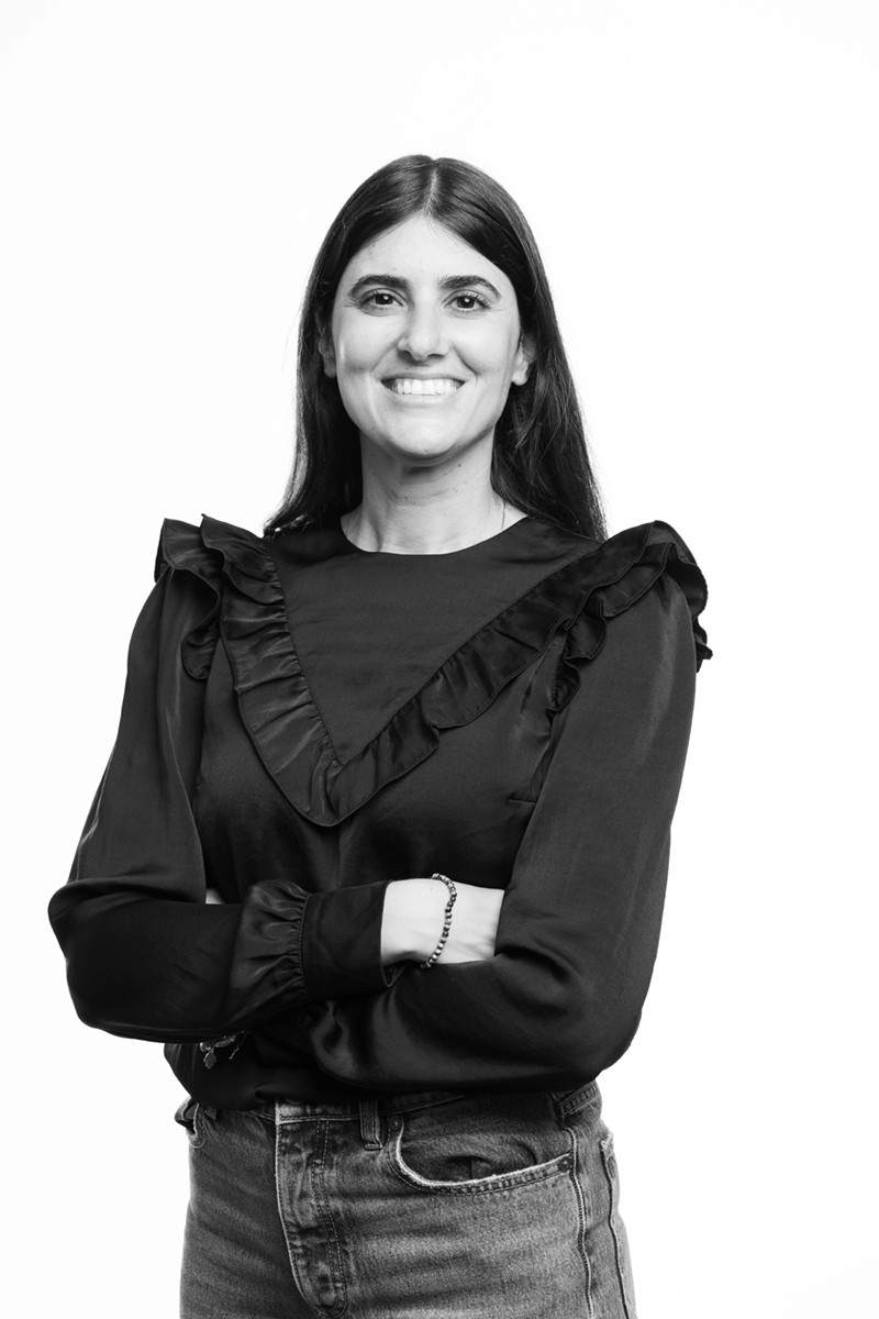 Slanter's black & white portrait