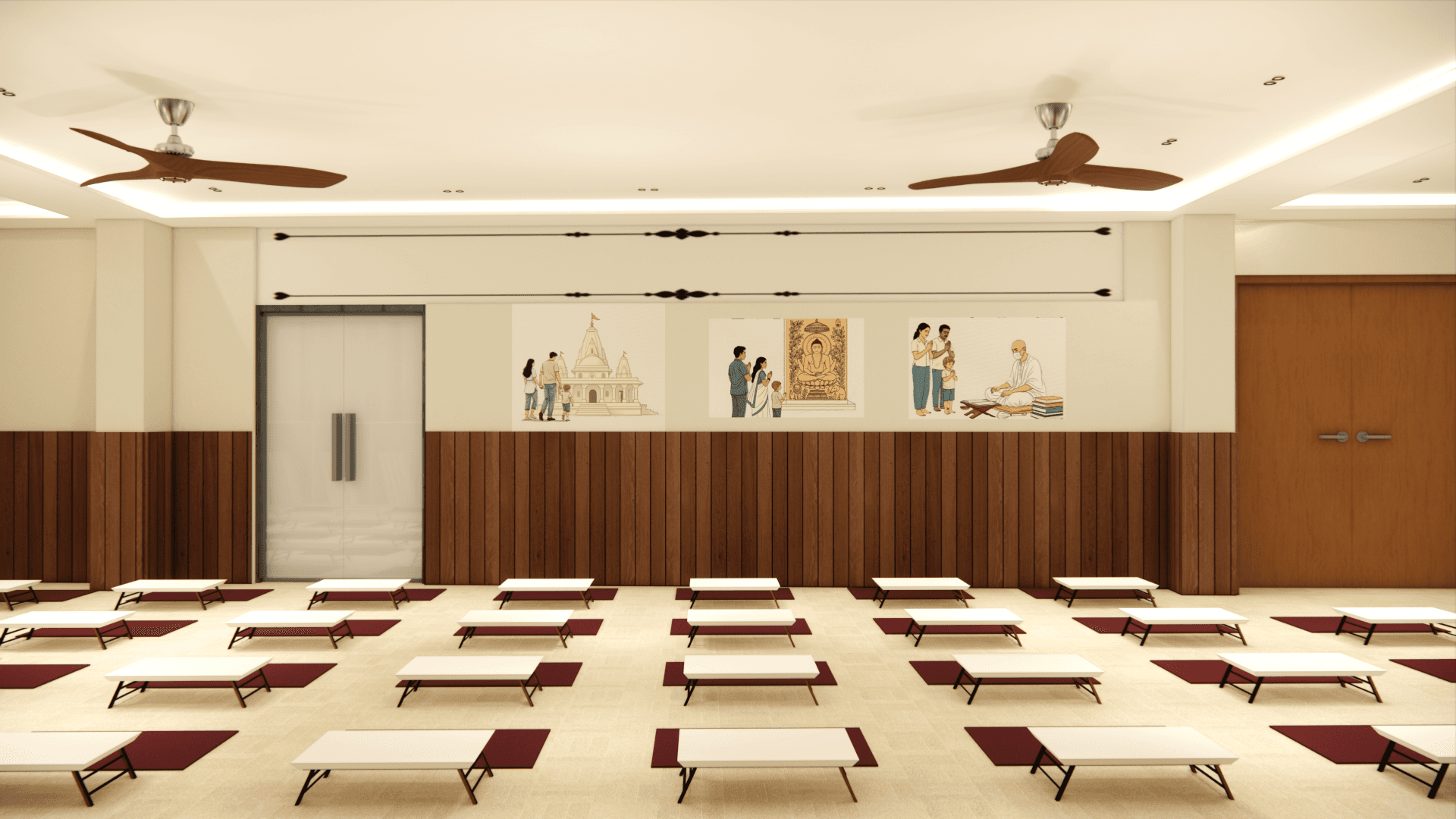 Project showcase image featuring a modern, refined interior.