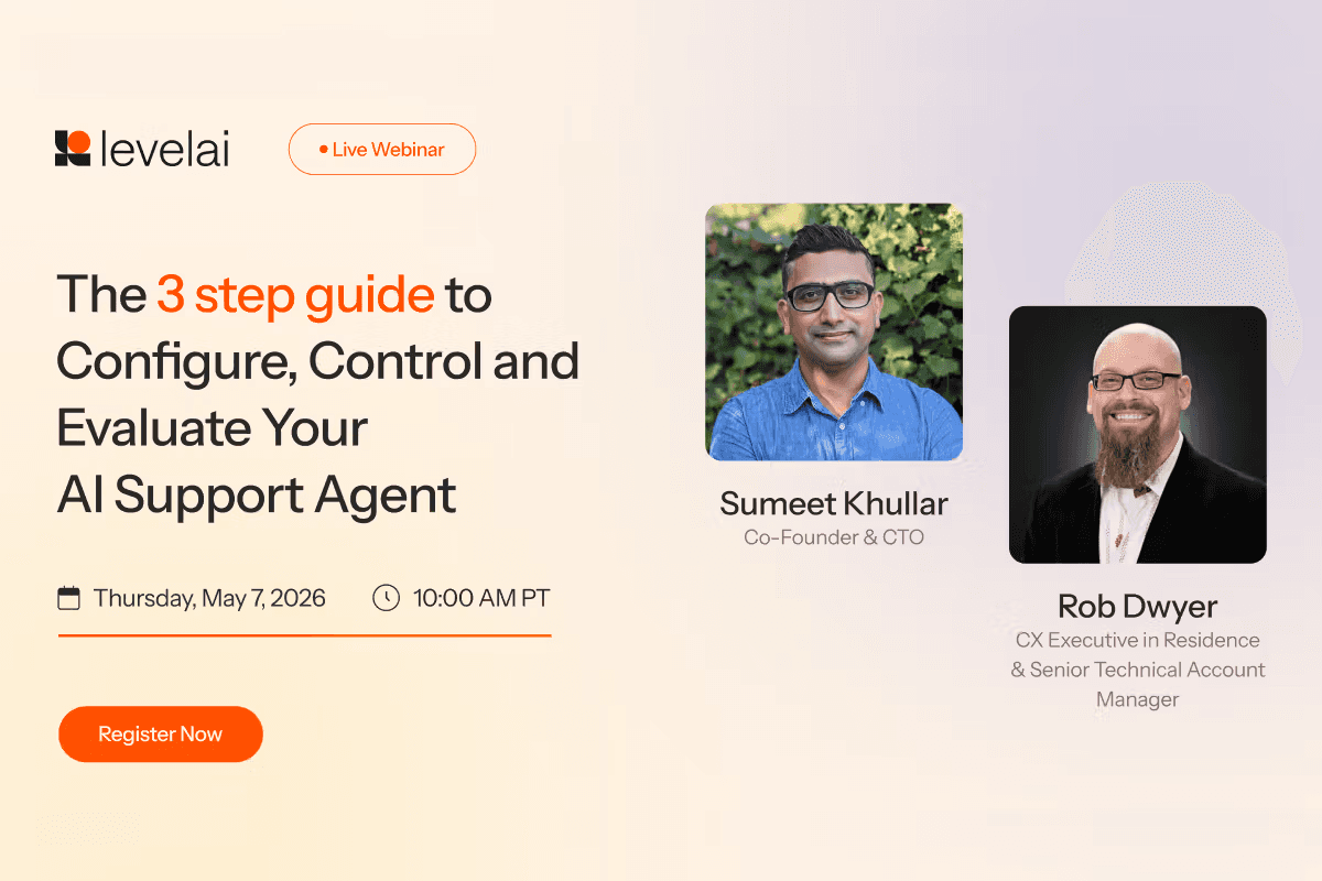 The 3-step guide to configure, control, and evaluate your AI support agent