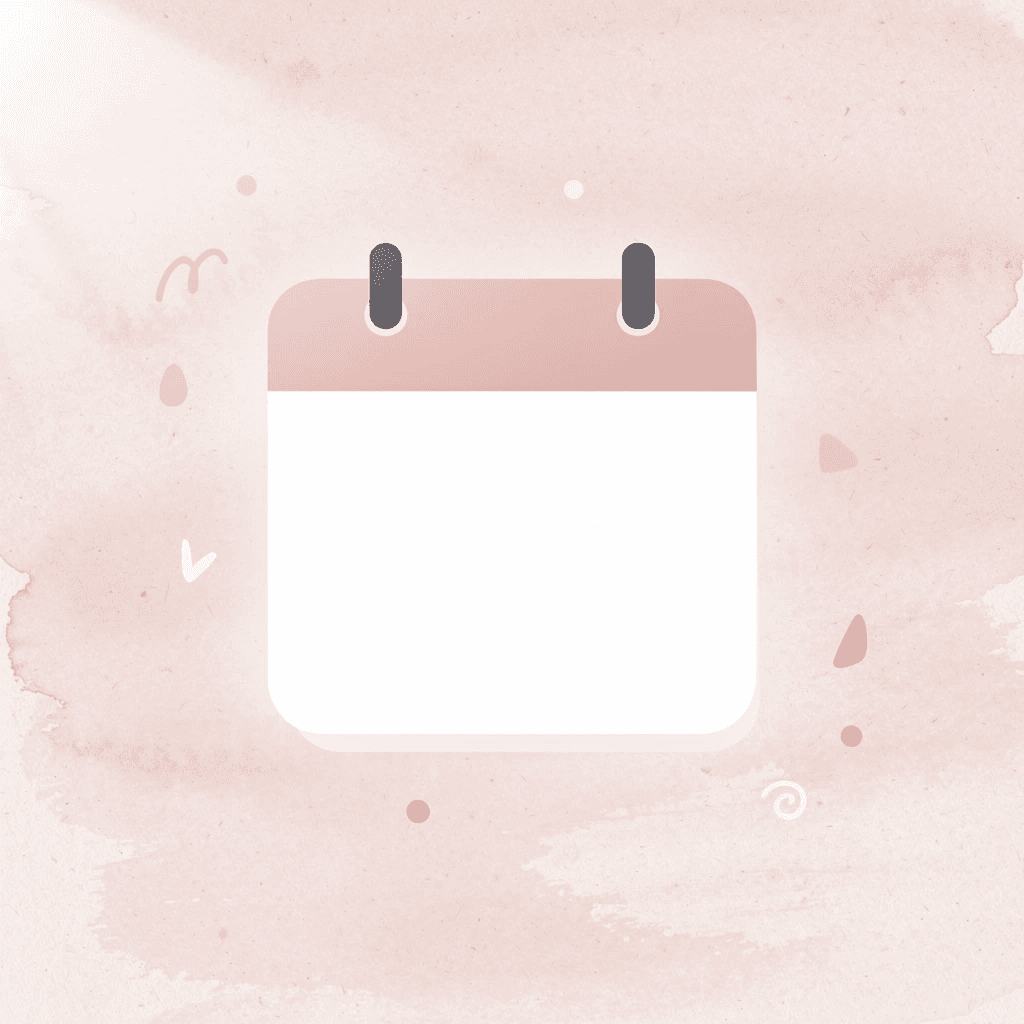 Calendar icon representing structured scheduling and accountability