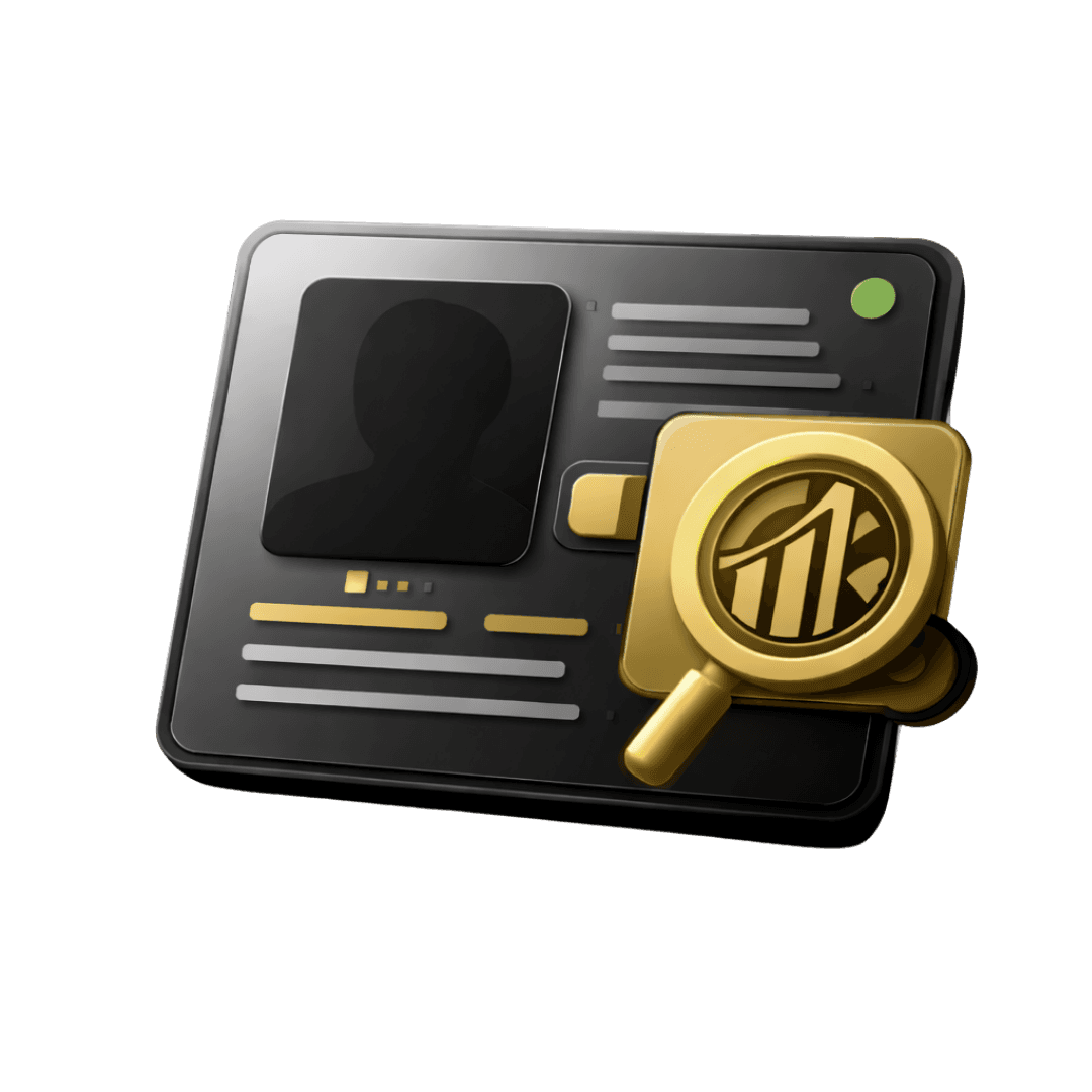 Credit card mockup displaying $430,000 balance and masked card details