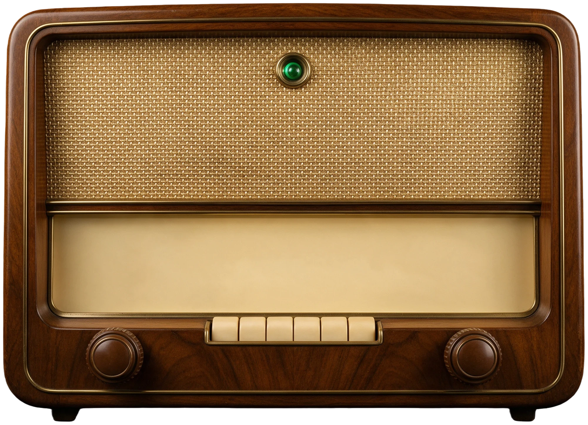 Röhrenradio aus den 50er-Jahren