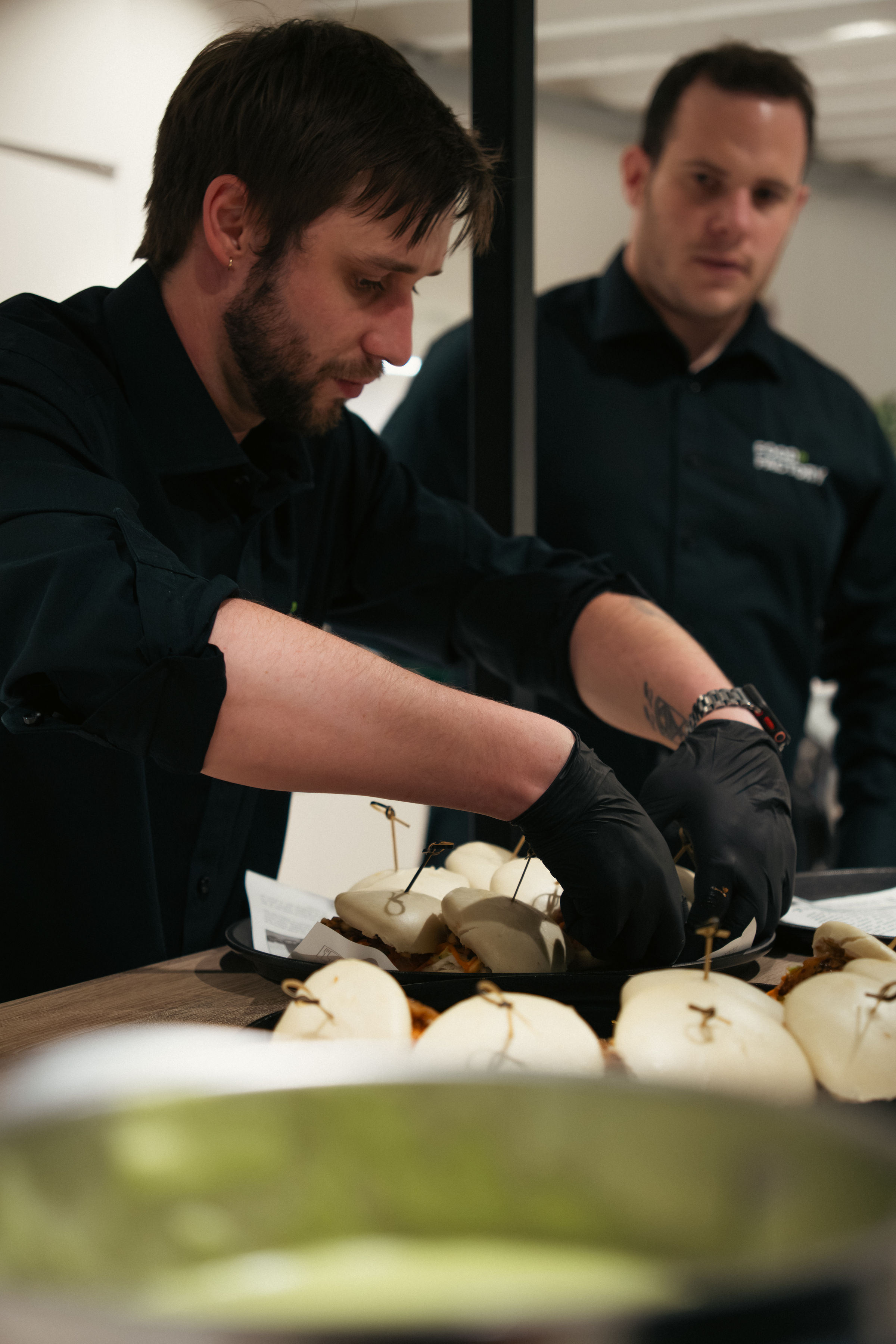 Sfeerbeeld van een Food Factory walking dinner
