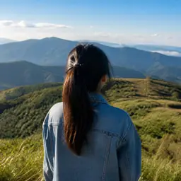 Avatar de vue arrière de montagne pour Grace Liu, évaluatrice pour APOB