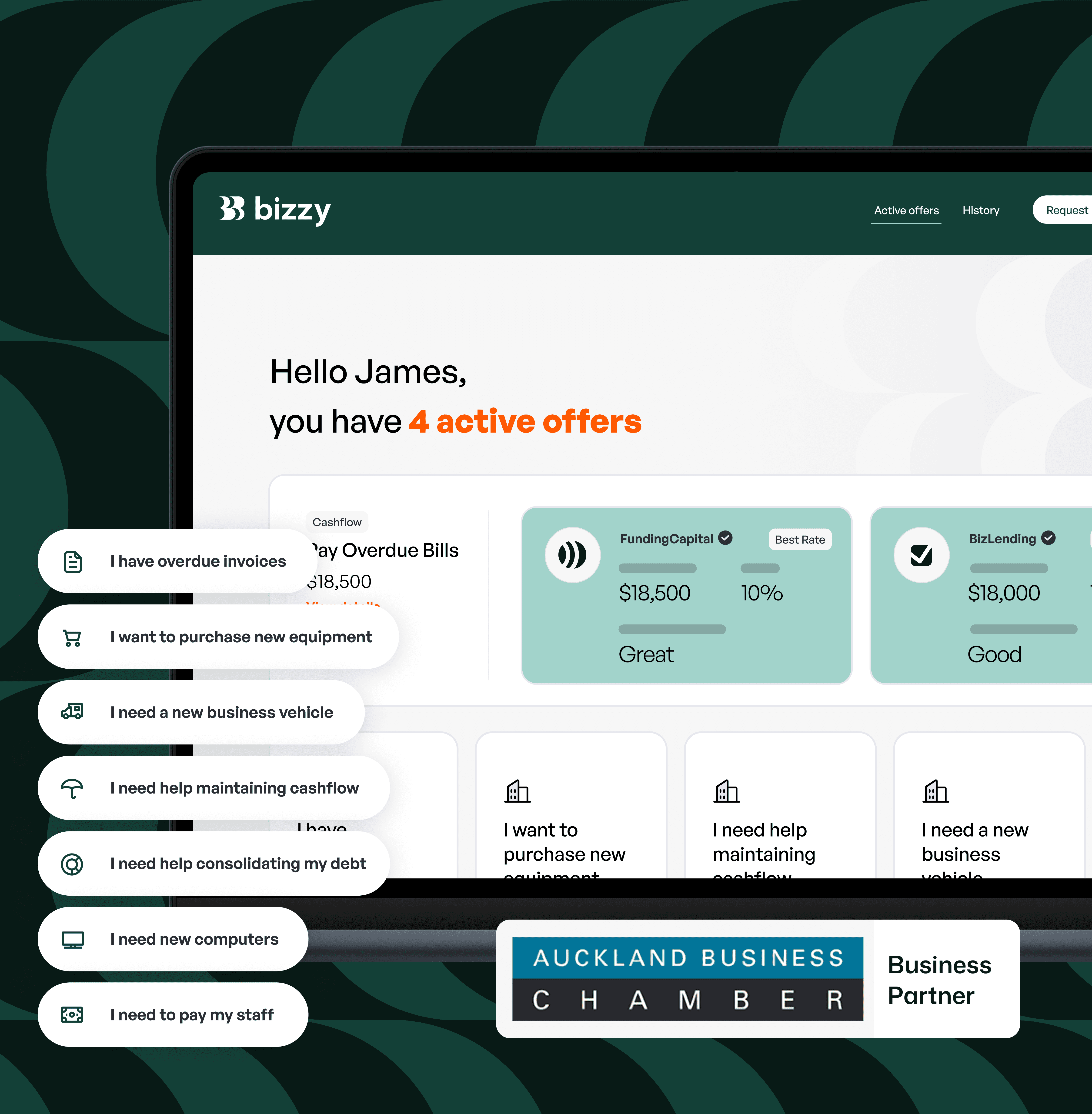 Img-Hero Comparing Multiple Business Loans - Auckland Chamber Business Partner