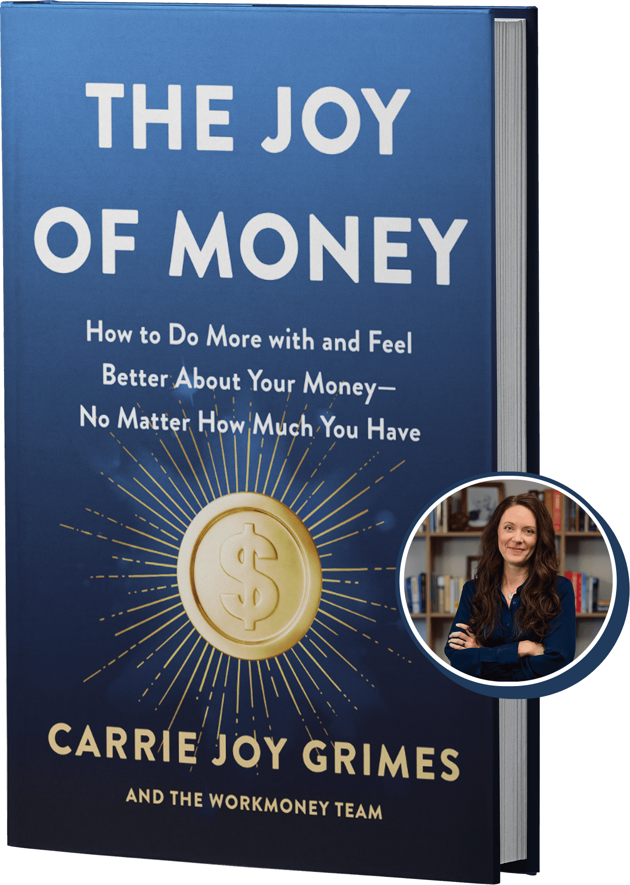 Image of the Carrie Joy book, "The Joy of Money"