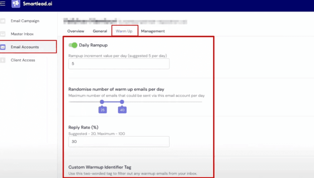 Unlimited Warm-up Capabilities