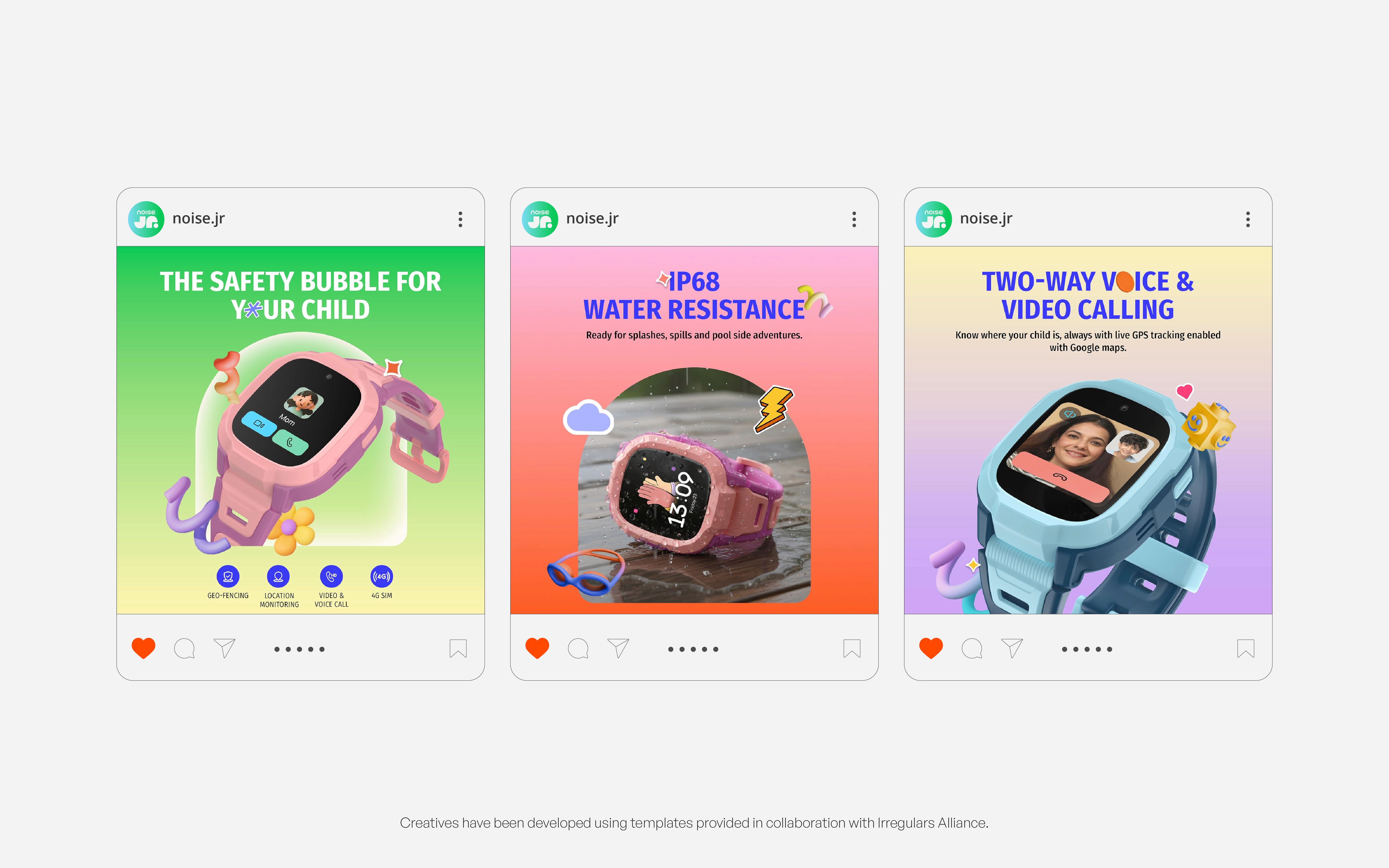 Noise Jr. Social Media