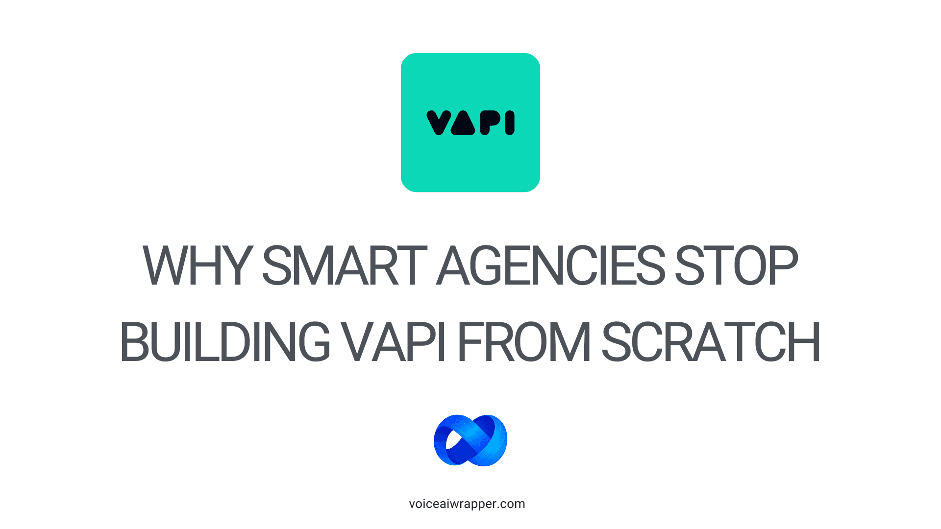 Vapi logo featured on a VoiceAIWrapper insights cover about white label solutions for agencies | VoiceAIWrapper.
