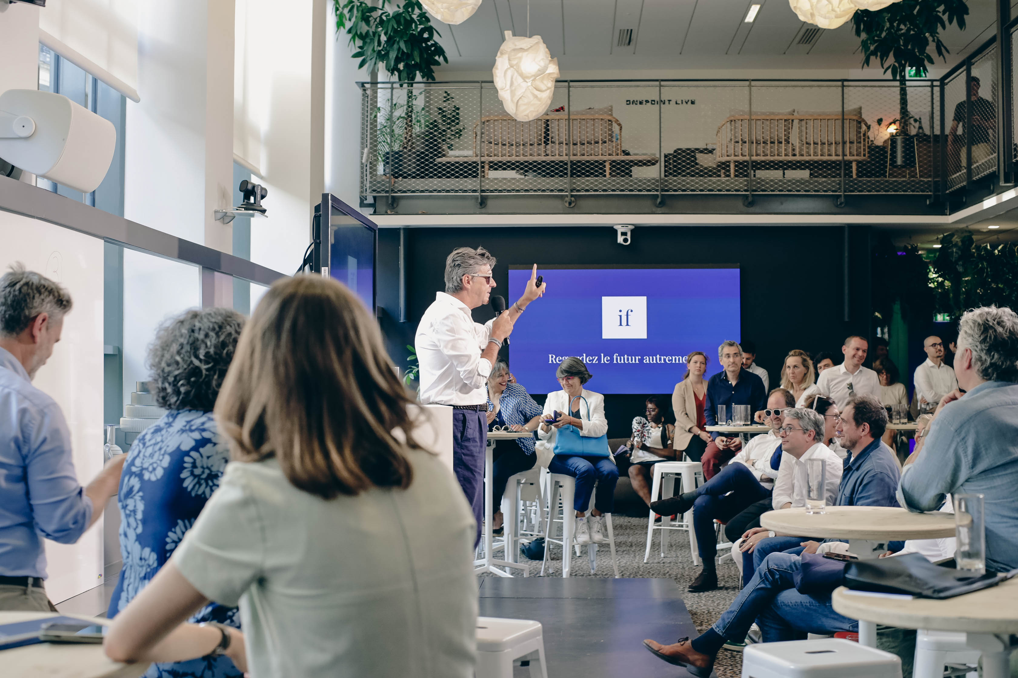 group of people chilling in formance workspace