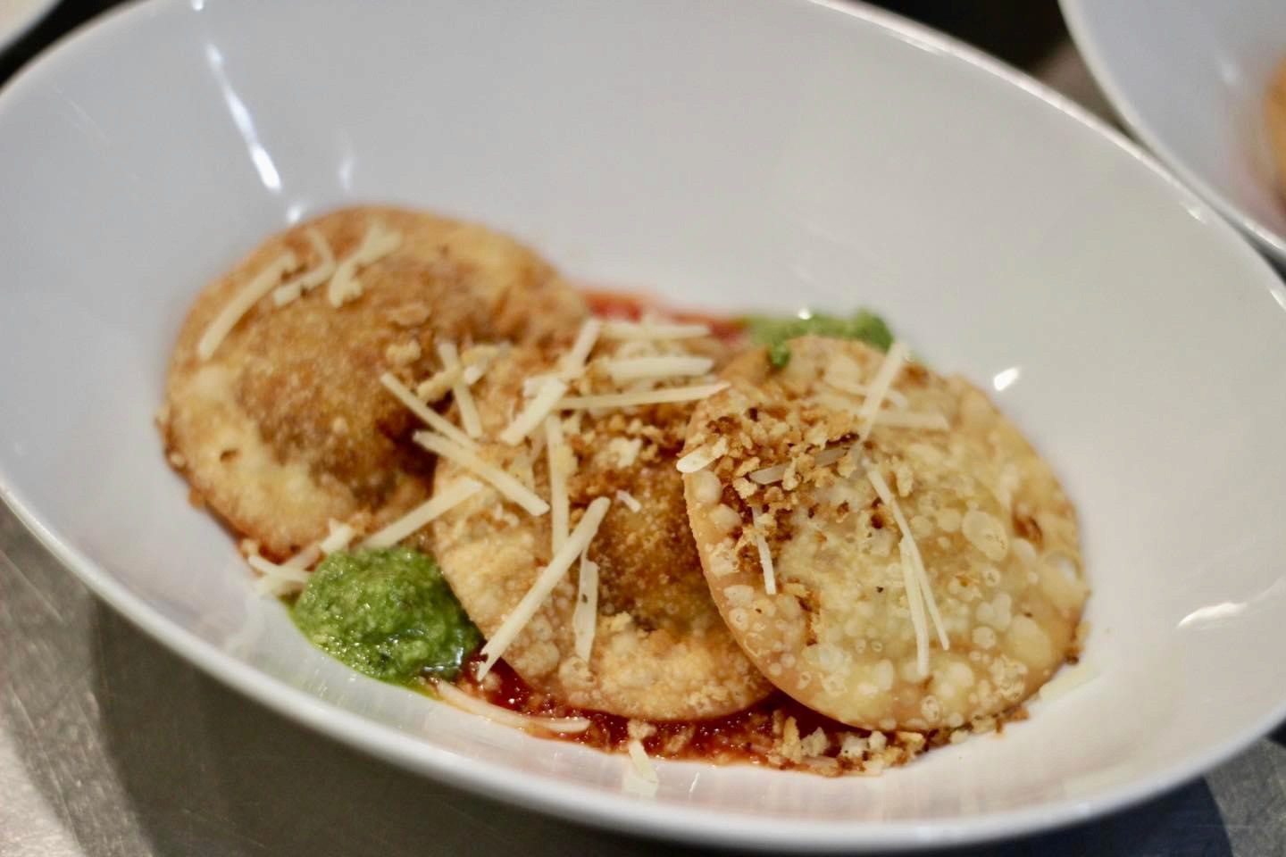St. Louis style fried raviolle