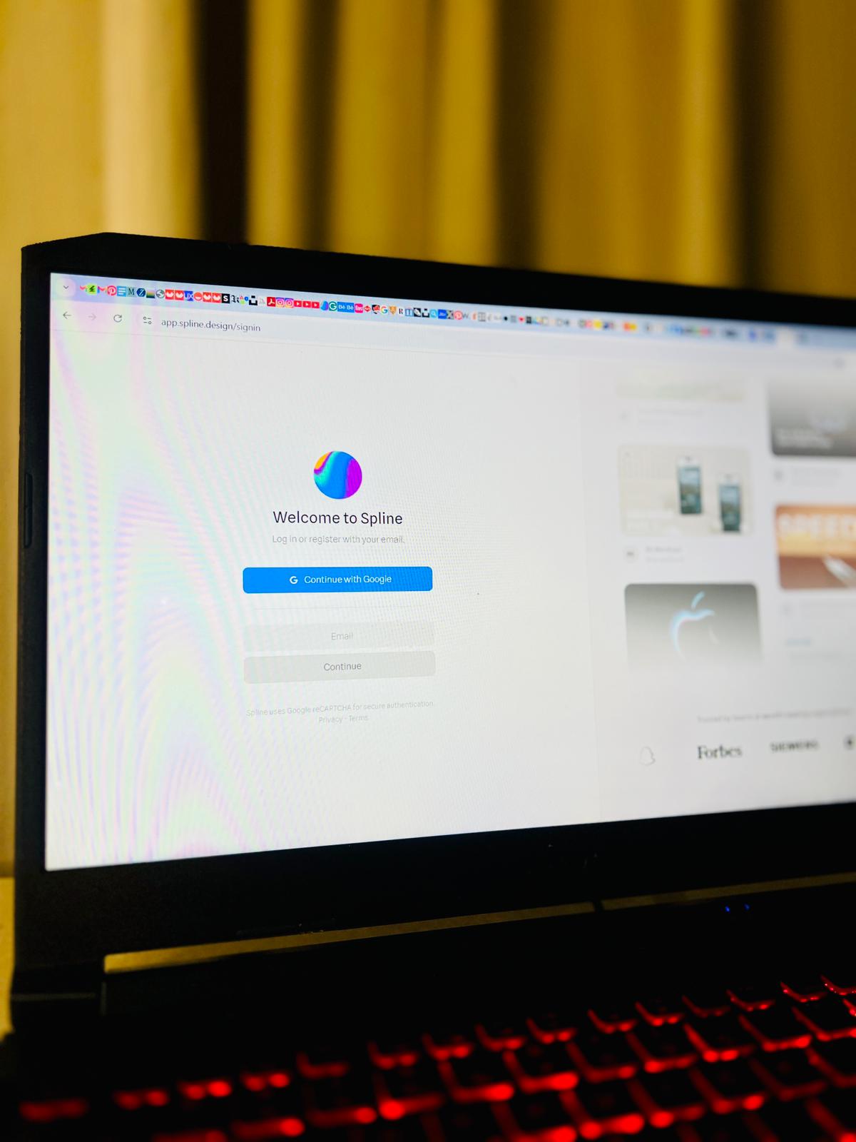 Computer screen displaying a web design workspace for building digital interfaces