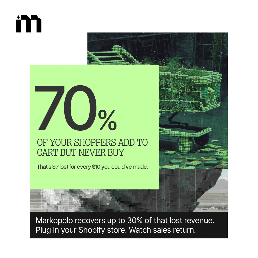 Markopolo recovers abandoned cart like no other