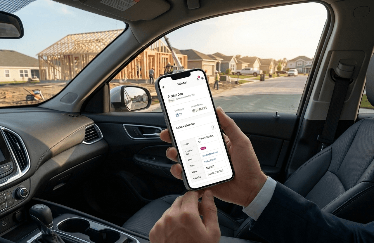 A mockup of Freelio's mobile app