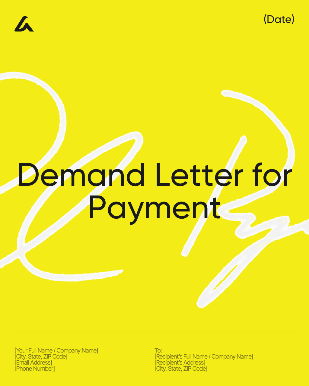 Demand Letter for Payment