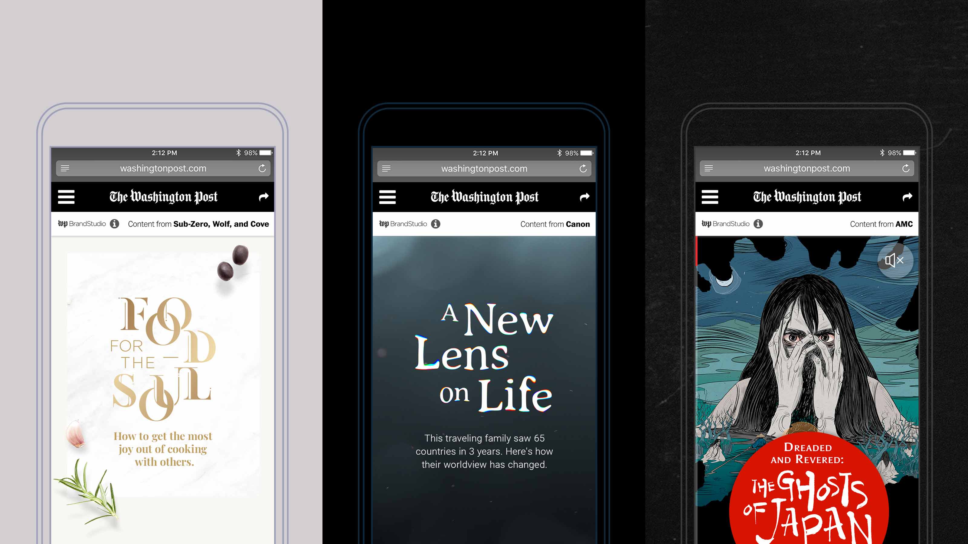 The Washington Post mobile application