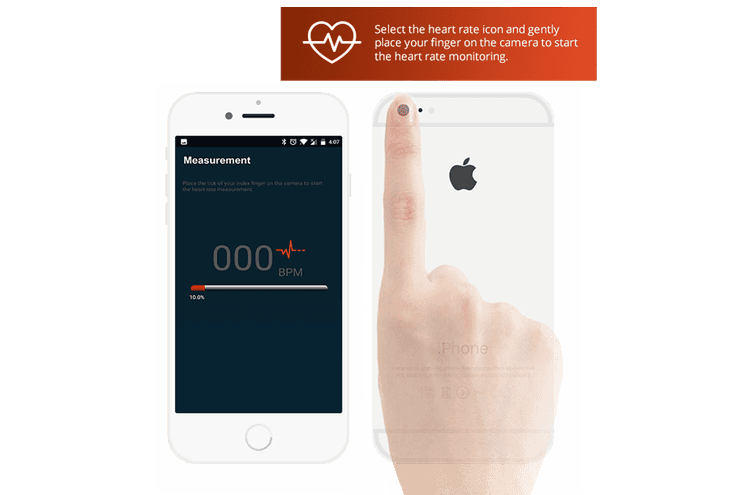 heart rate monitoring feature
