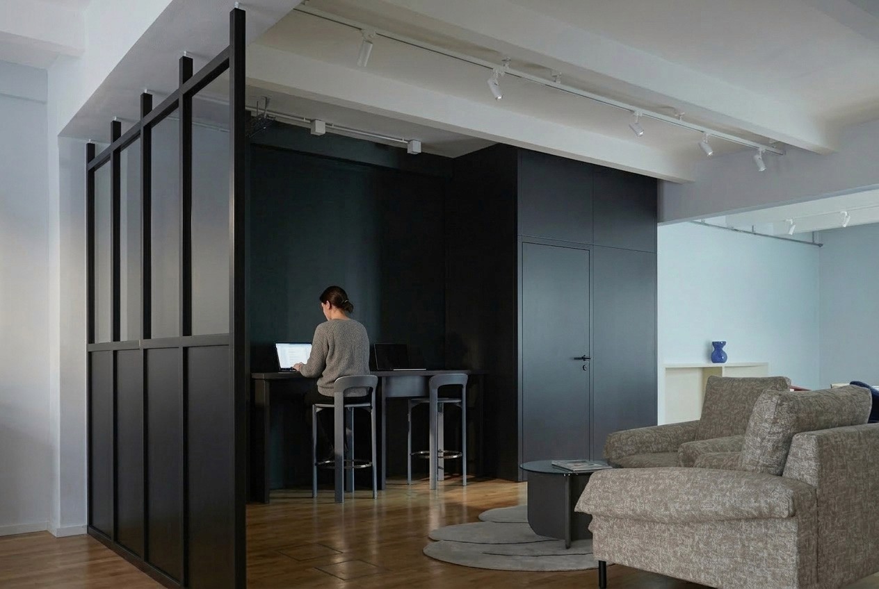 nnenarchitektur Lounge Berlin: stilvoller Aufenthaltsbereich für Corporate Offices