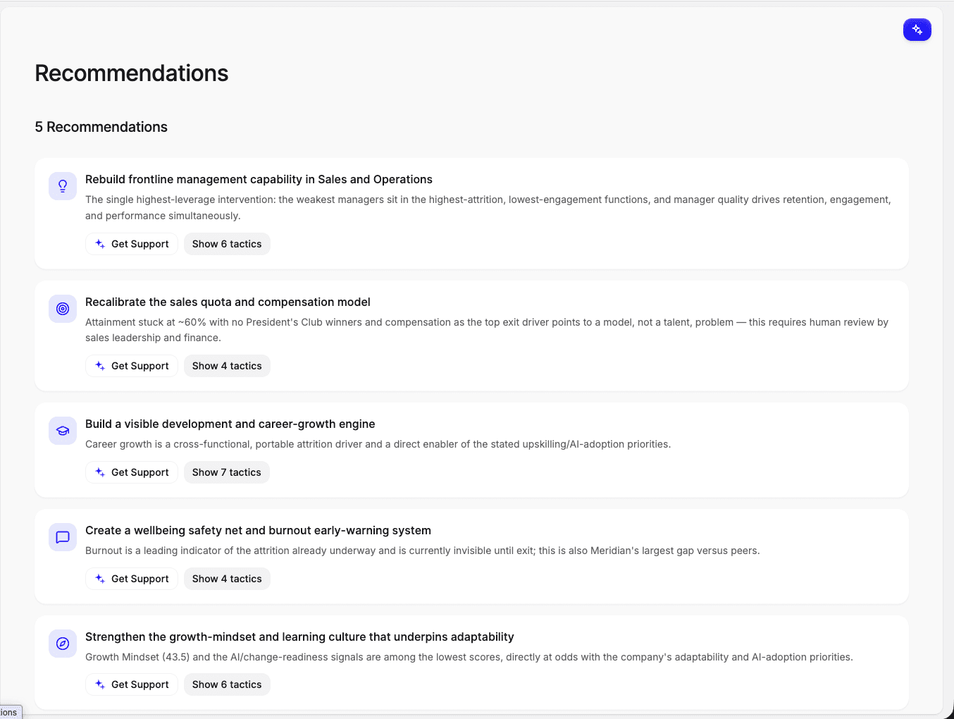 Recommendations