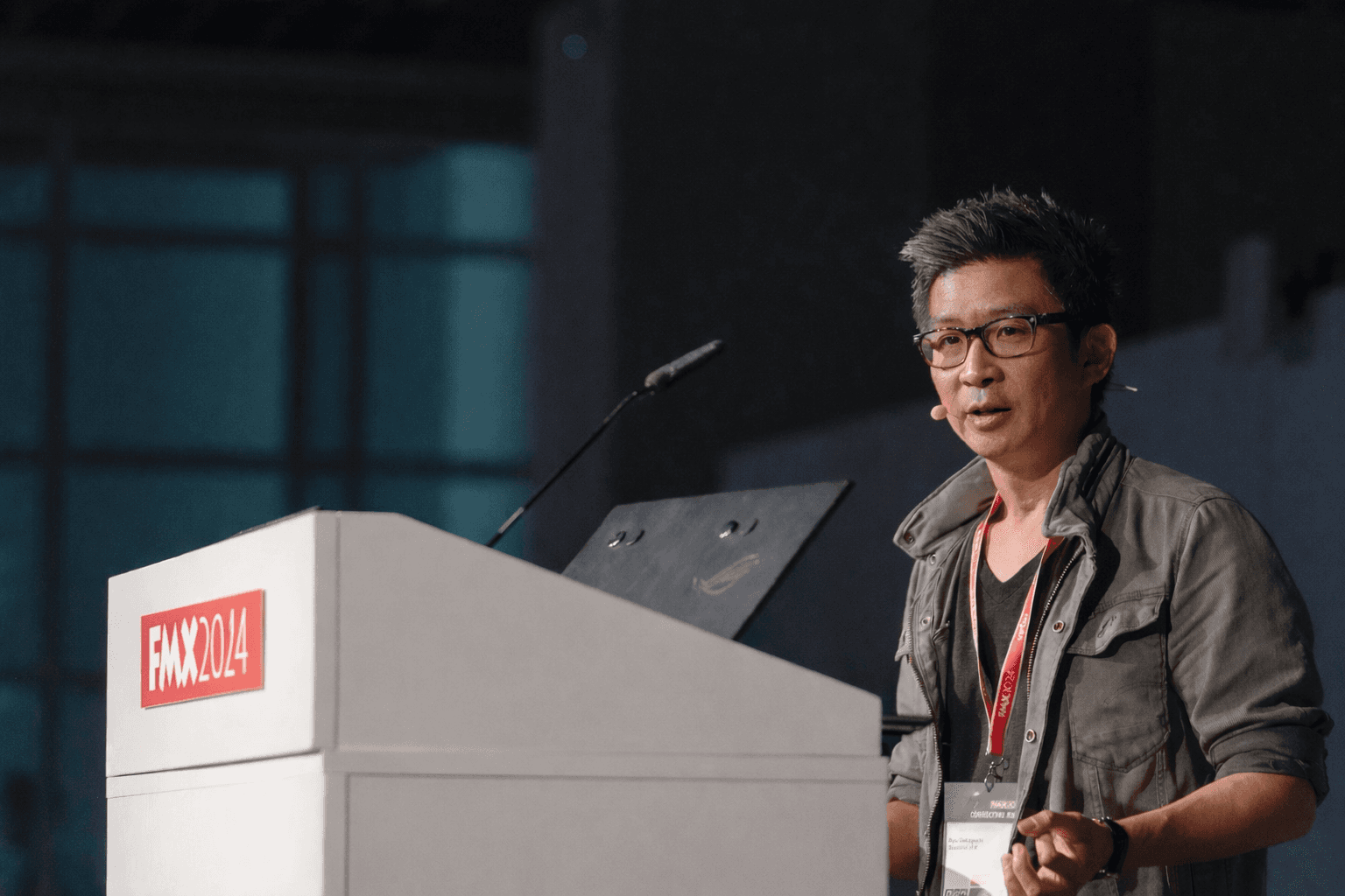 Professional woman smiling in a suit