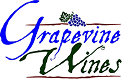 Grapevine client logo embroidery by Stitch Nook