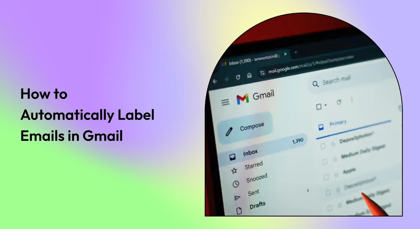 Automatically Label Emails in Gmail