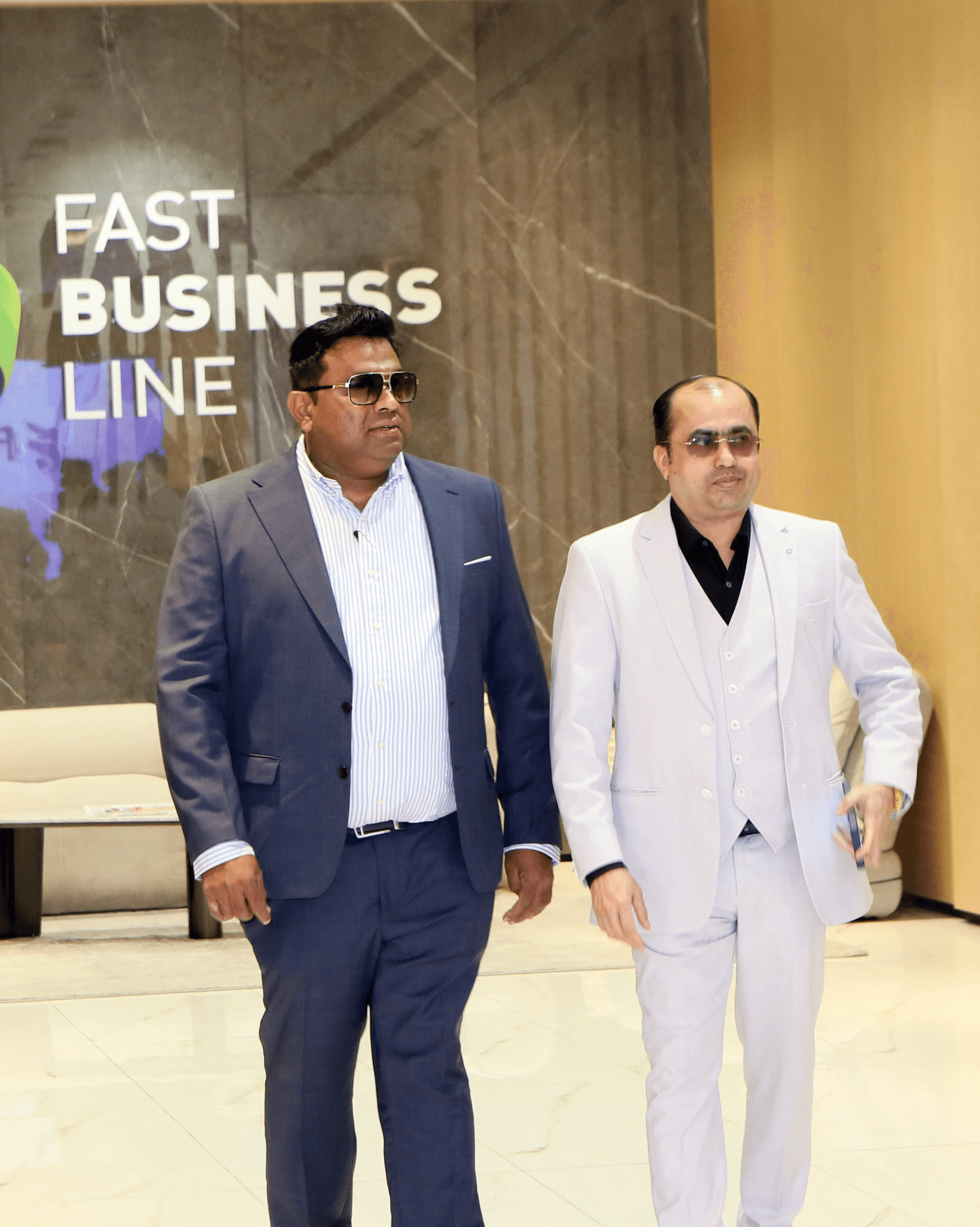 Staff image in happy mood