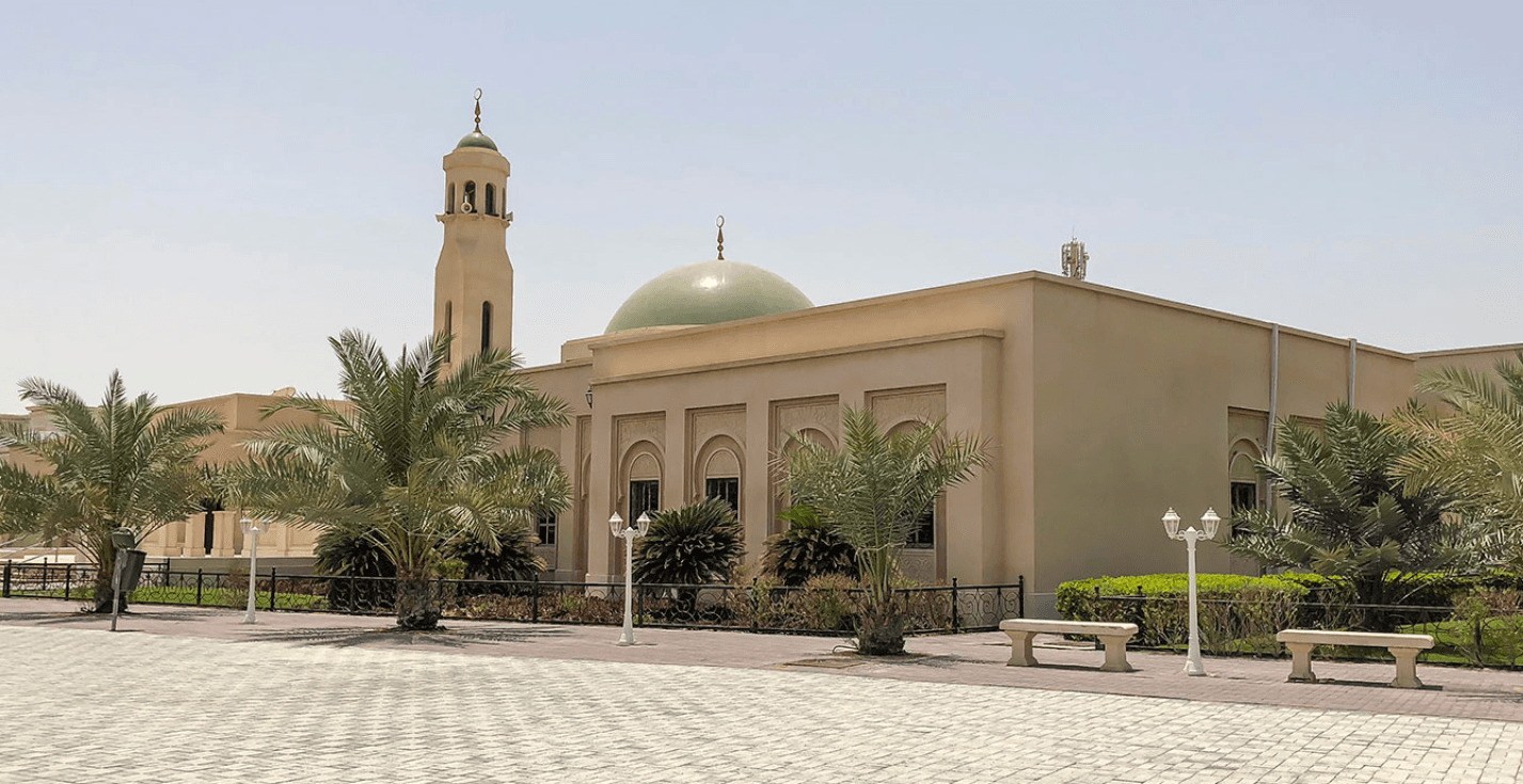 A mosque in Khalifa City