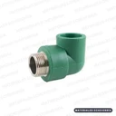 Codo a 90° rosca macho 20 mm × ½"