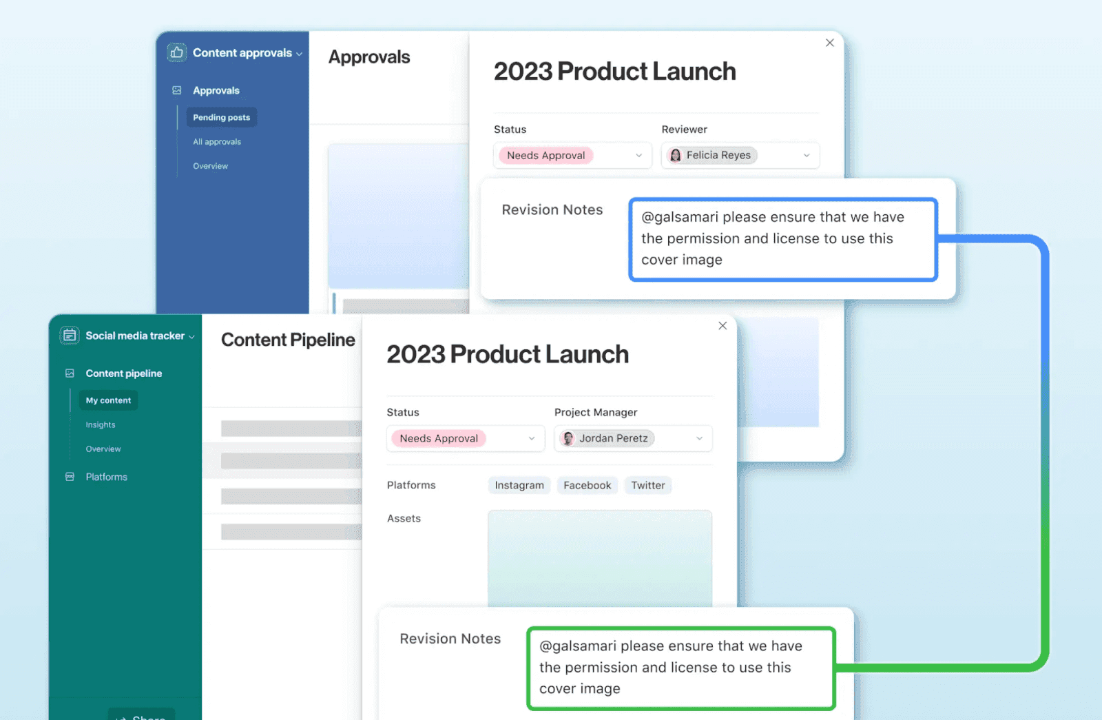 Manage records on Airtable’s linked databases