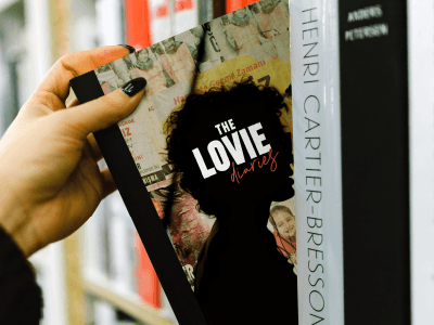 The Lovie Diaries brand presented across publishing, digital and educational touchpoints.