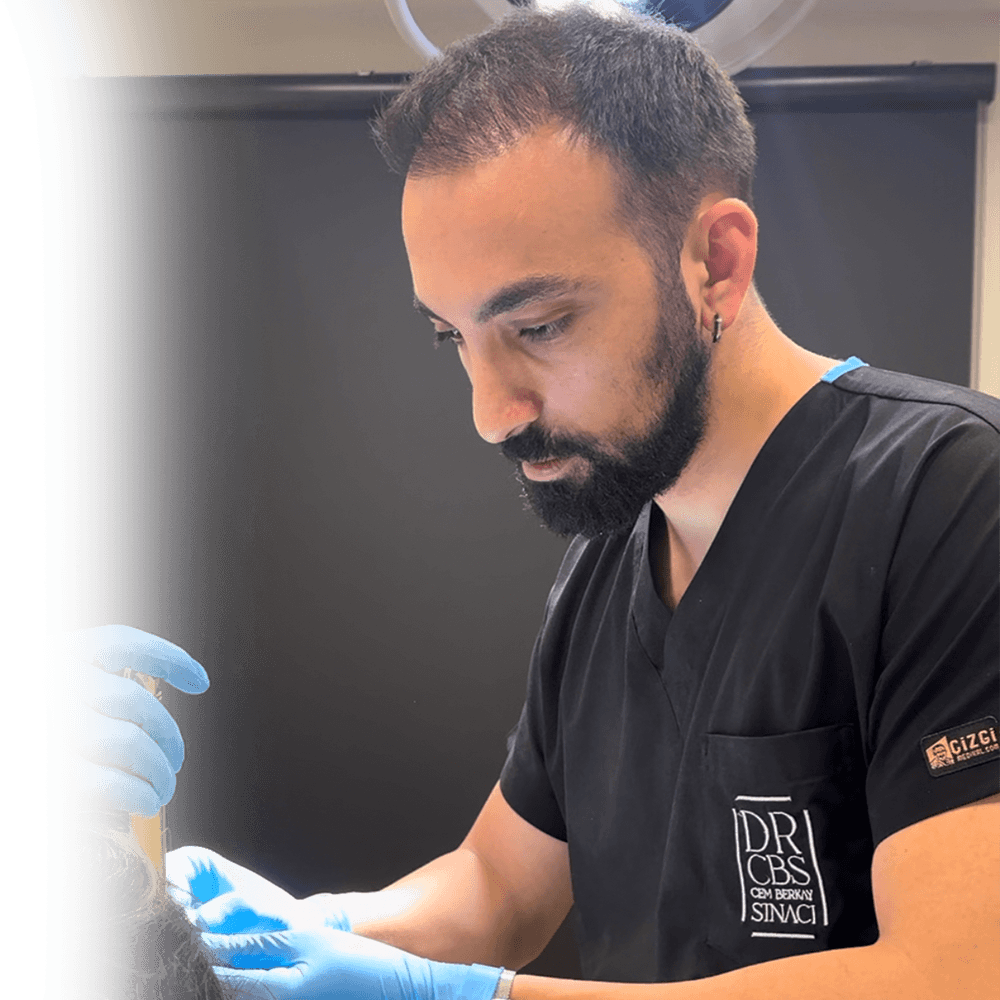 Dr. CBS injecting botulinum toxin