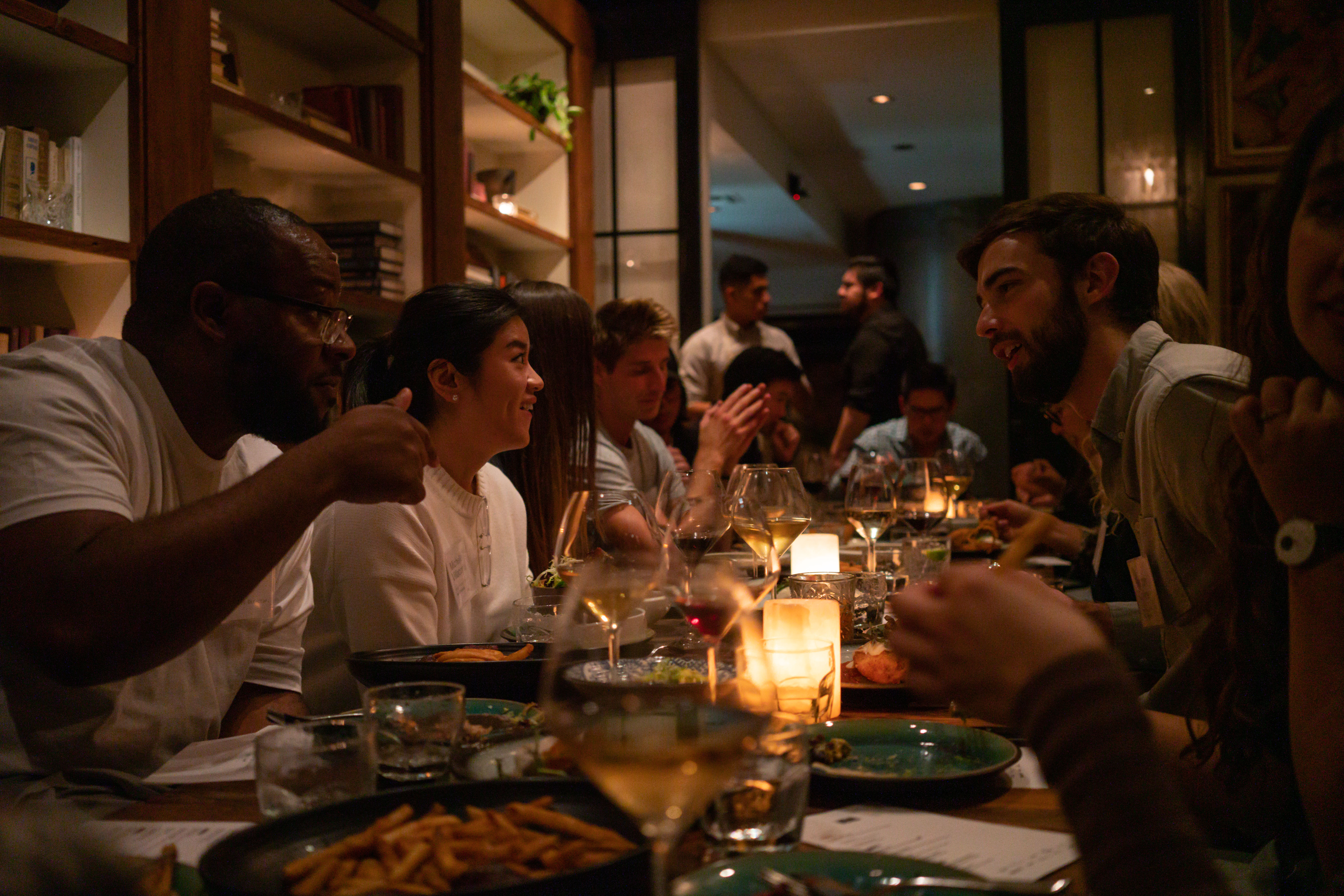 LA Design Leaders Dinner. Photos courtesy of the Noun Project. Organize all of your visual assets in one place with their new app, Lingo.