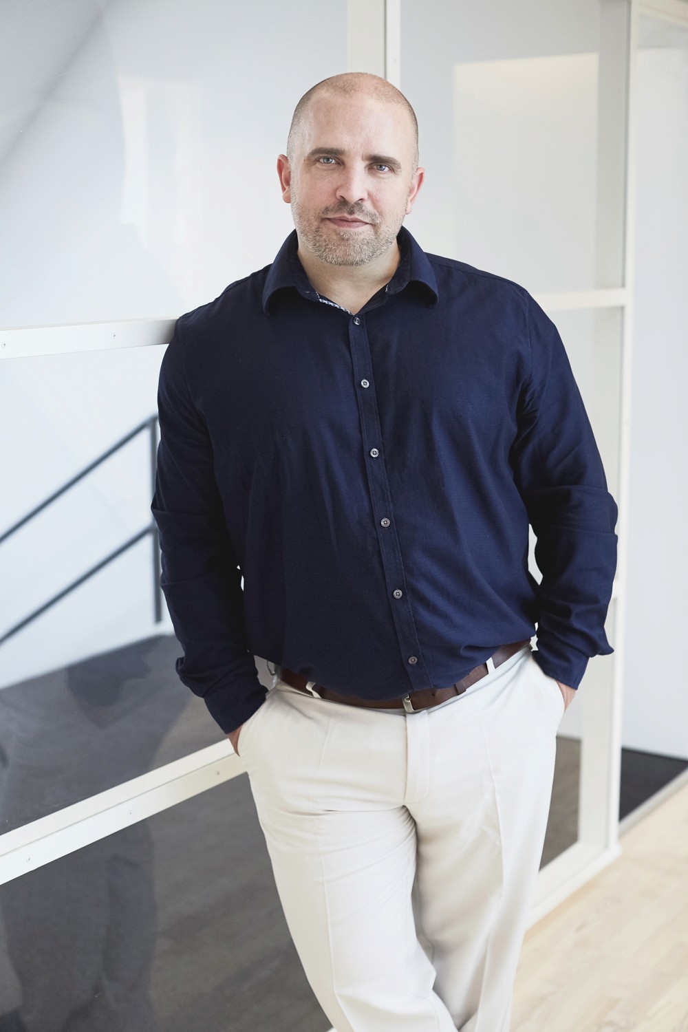 Portrait of portfolio creator