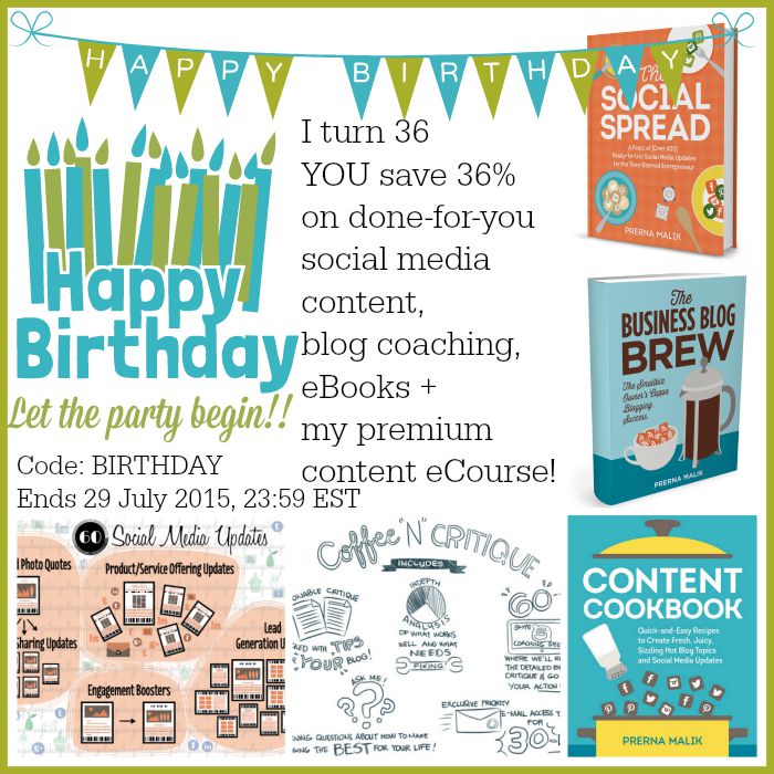 Happy Birthday SMD promo