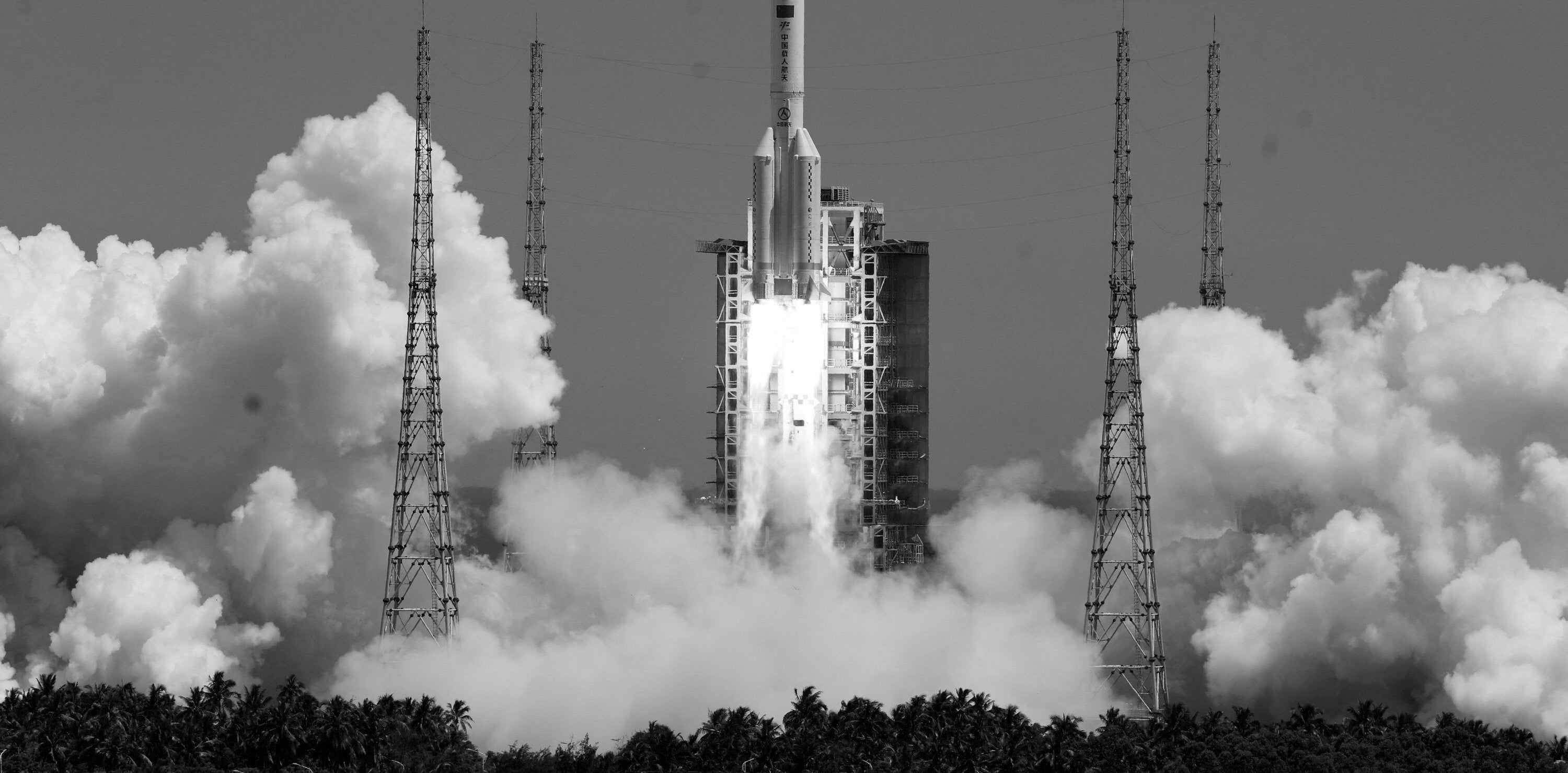 photo of rocket launching mimicking launching a website