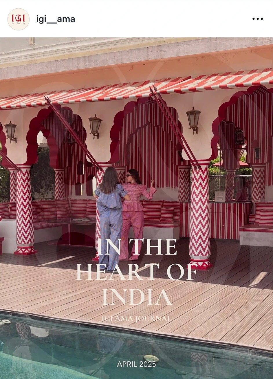 Strategia social e produzione contenuti per IGI AMA a cura di Aura Studio, agenzia di comunicazione di Genova: foto, testi e grafiche create per rafforzare la presenza online del brand.