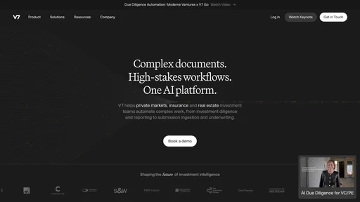 V7 Labs_Website Screenshot 1