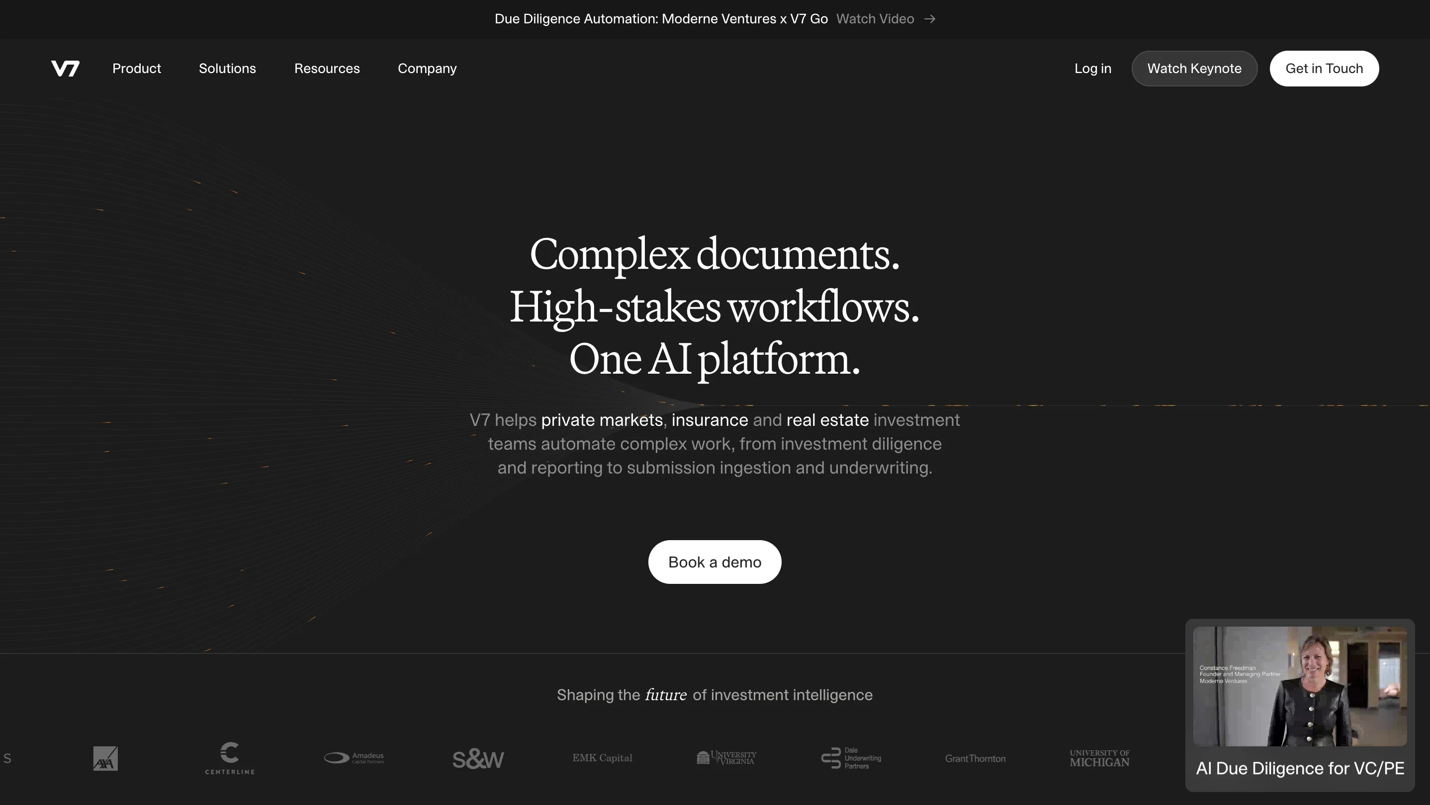 V7 Labs_Website Screenshot 1