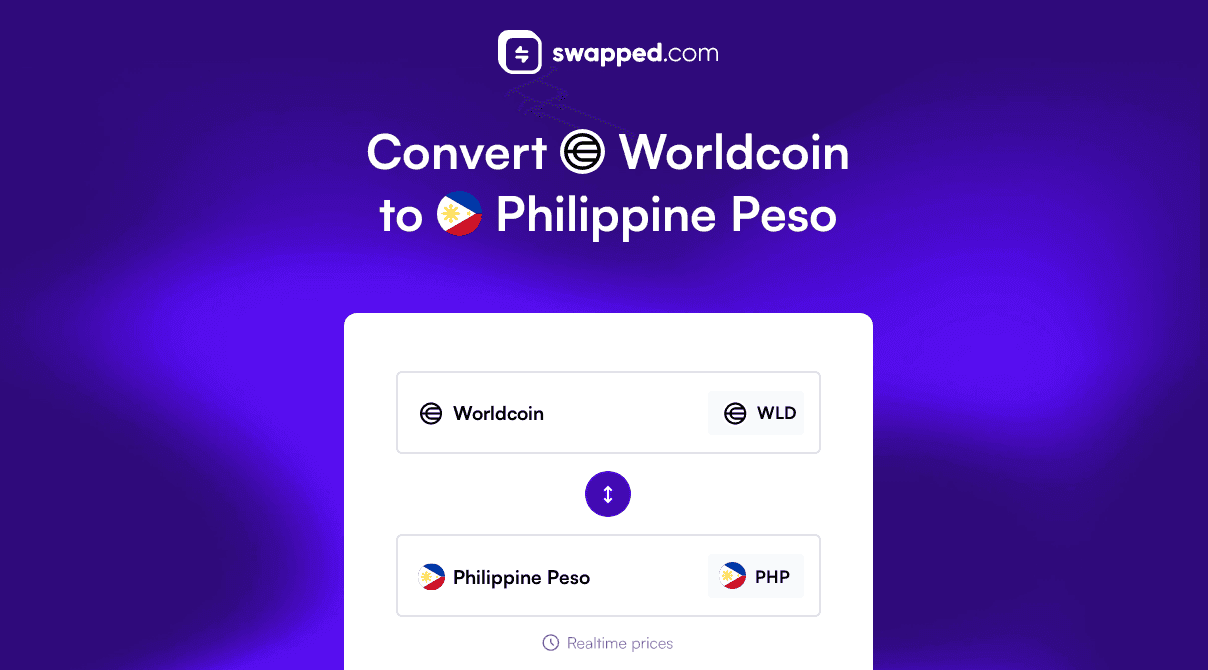 Convert Worldcoin (WLD) to Philippine Peso (PHP)