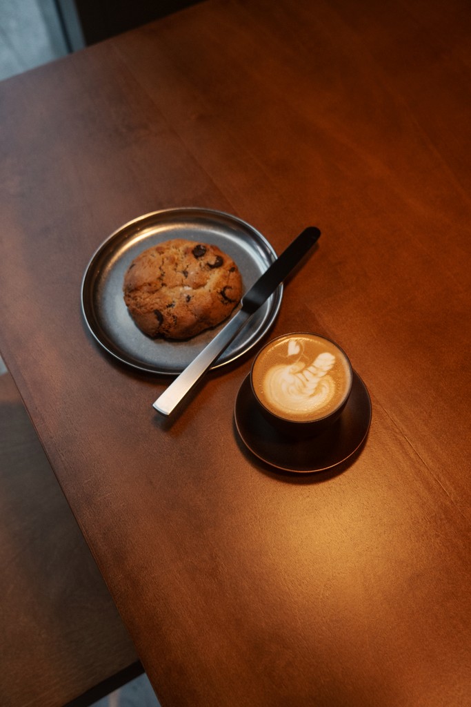 Mugs on table rustic at Volume[s]