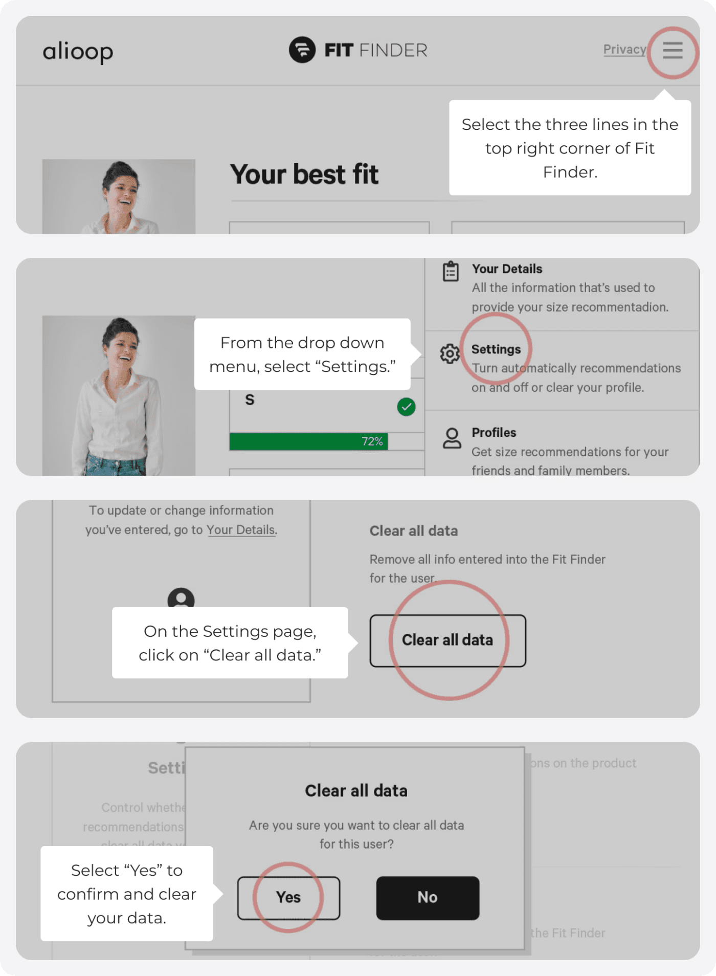 visual aid to support the "how to remove your data" section